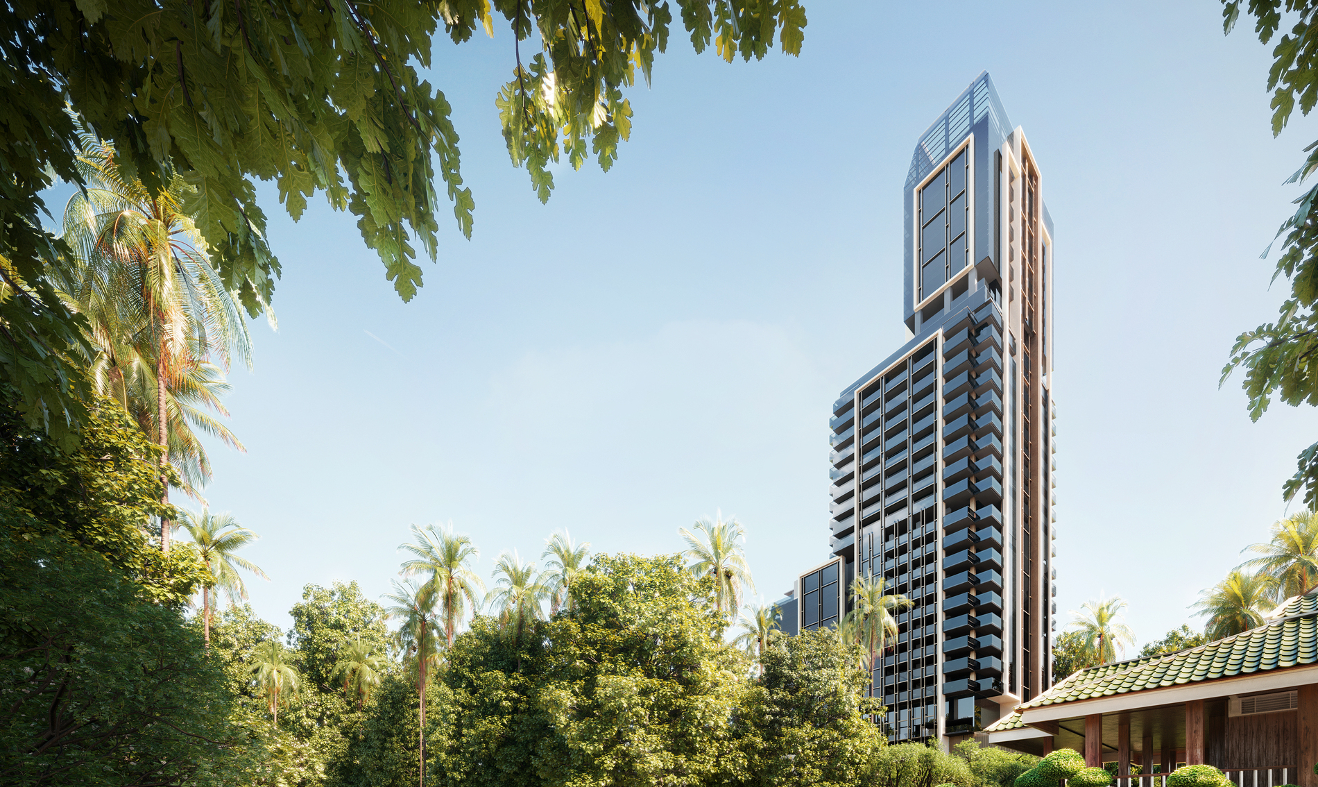 Aman Nai Lert Bangkok 擁抱 7 英畝城市綠林