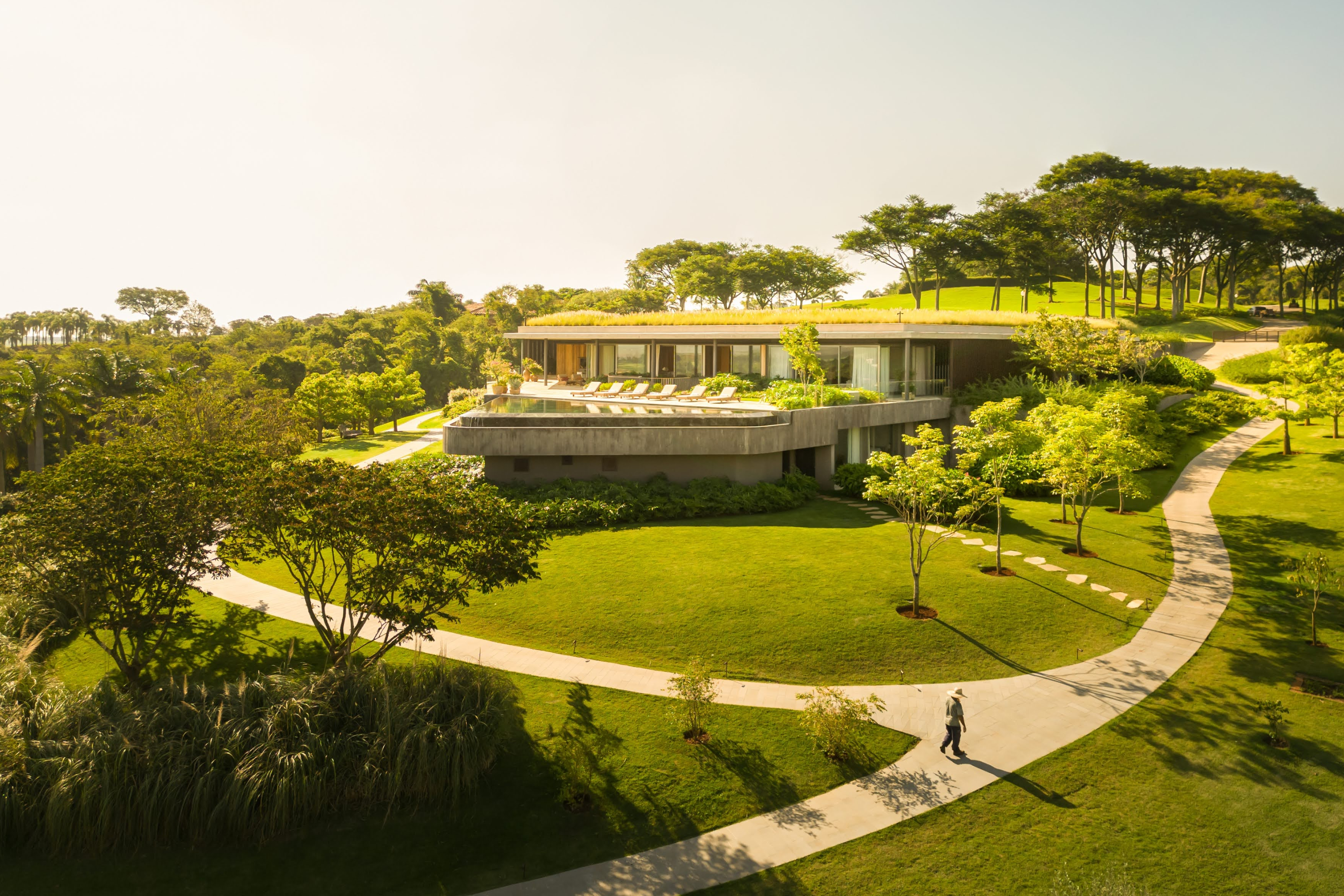 Hidden Green Gem 與自然渾然一體的森林建築