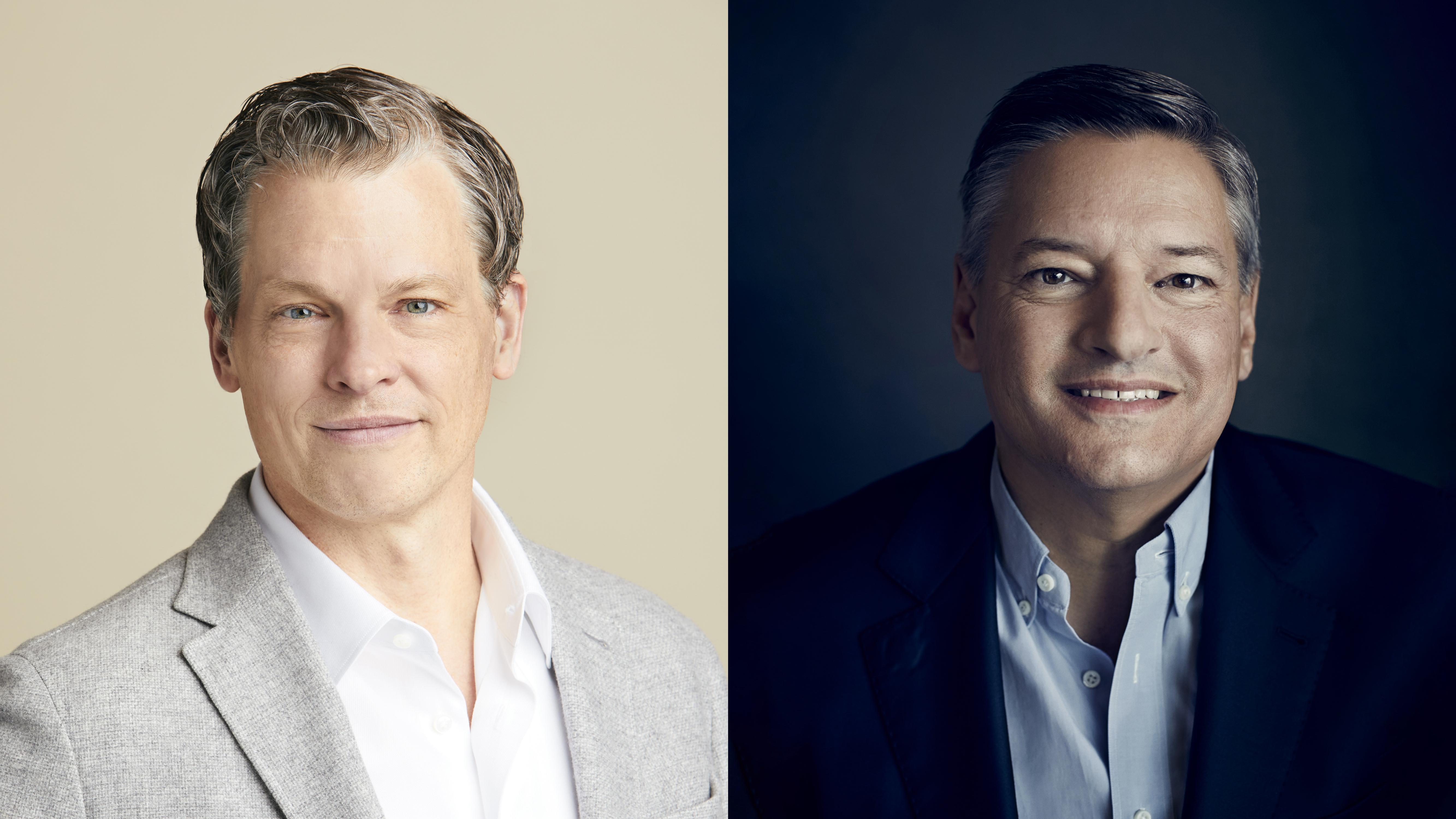 Greg Peters （左）與 Ted Sarandos （ 右）各自代表感性與理性，一起引領 Netflix 成為全球串流霸主。
